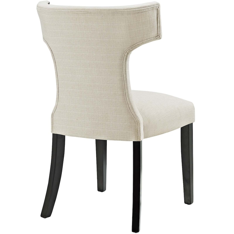 Modway Fabric Curve Dining Chair (Set of 2)