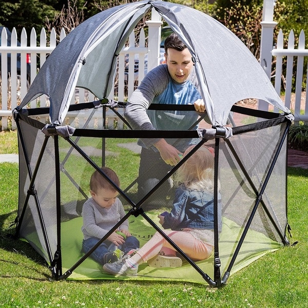 Summer Infant Pop N/' Play Full Coverage Canopy