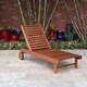 preview thumbnail 5 of 8, Amazonia Outdoor Patio Garopaba Natural Wood 2-piece Patio Lounger Set - N/A