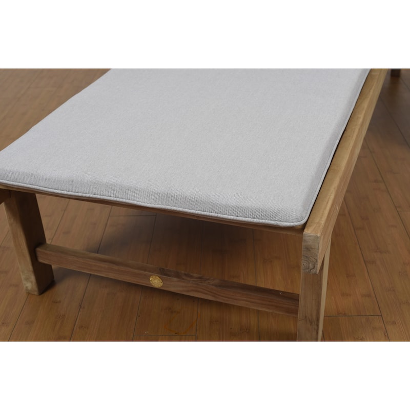 Amazonia Outdoor Patio Garopaba Natural Wood 2-piece Patio Lounger Set - N/A