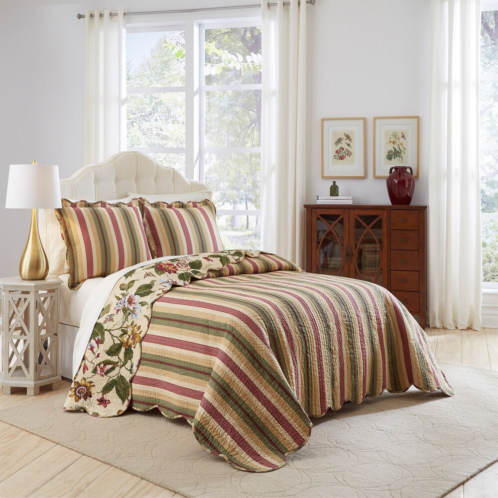 King Size Waverly Bedding - Overstock