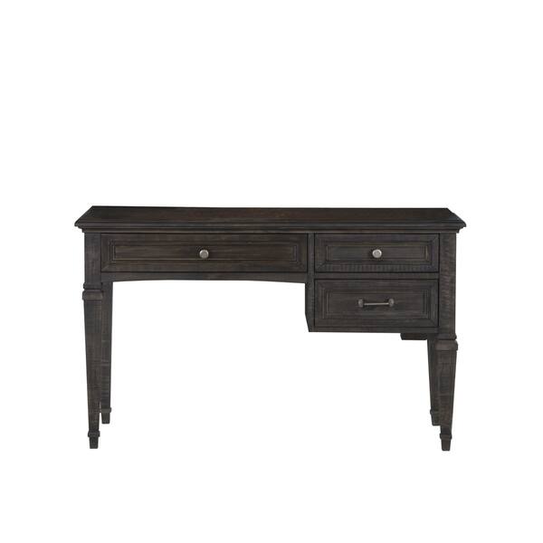 Carbon Loft Habersberger Desk in Weathered Charcoal Overstock 15033188