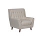 US Pride Furniture Jonathan Linen Upholstery Modern Accent Chair - Bed ...