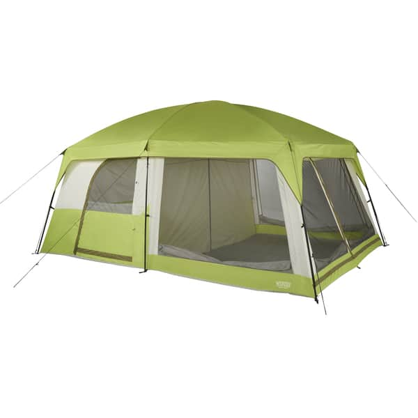 Shop Wenzel Eldorado Green 10 Person Cabin Tent On Sale Free