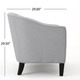 preview thumbnail 11 of 10, Justine Fabric Loveseat by Christopher Knight Home
