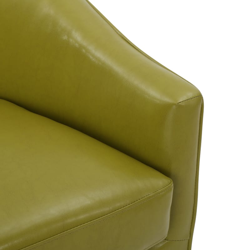 Justine Faux Leather Loveseat by Christopher Knight Home