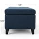 preview thumbnail 11 of 21, York Fabric Storage Ottoman Bench by Christopher Knight Home