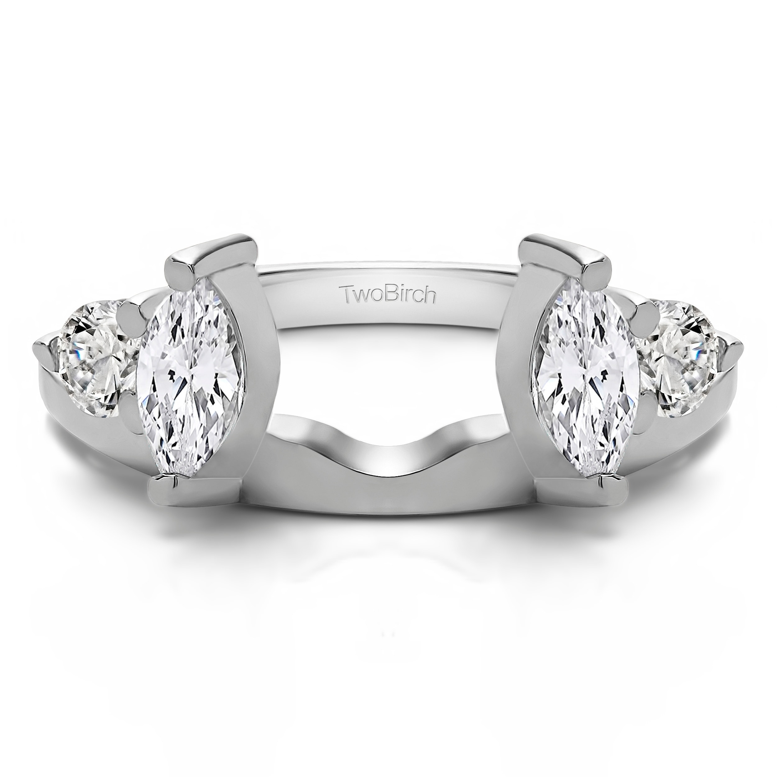 Any Princess Cut Solitaire S With Ring Wraps Or Enhancers Out There