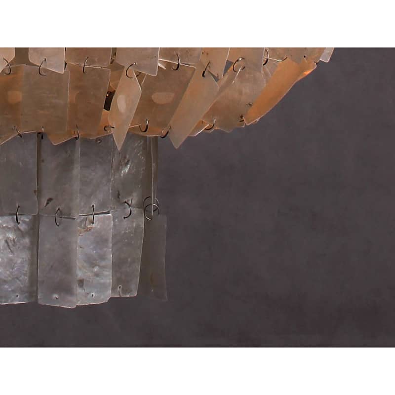 AA Warehousing 3 Light Chandelier in Silvery Gold finish