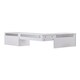 preview thumbnail 7 of 9, Freda Wall Mount Corner Desk - White