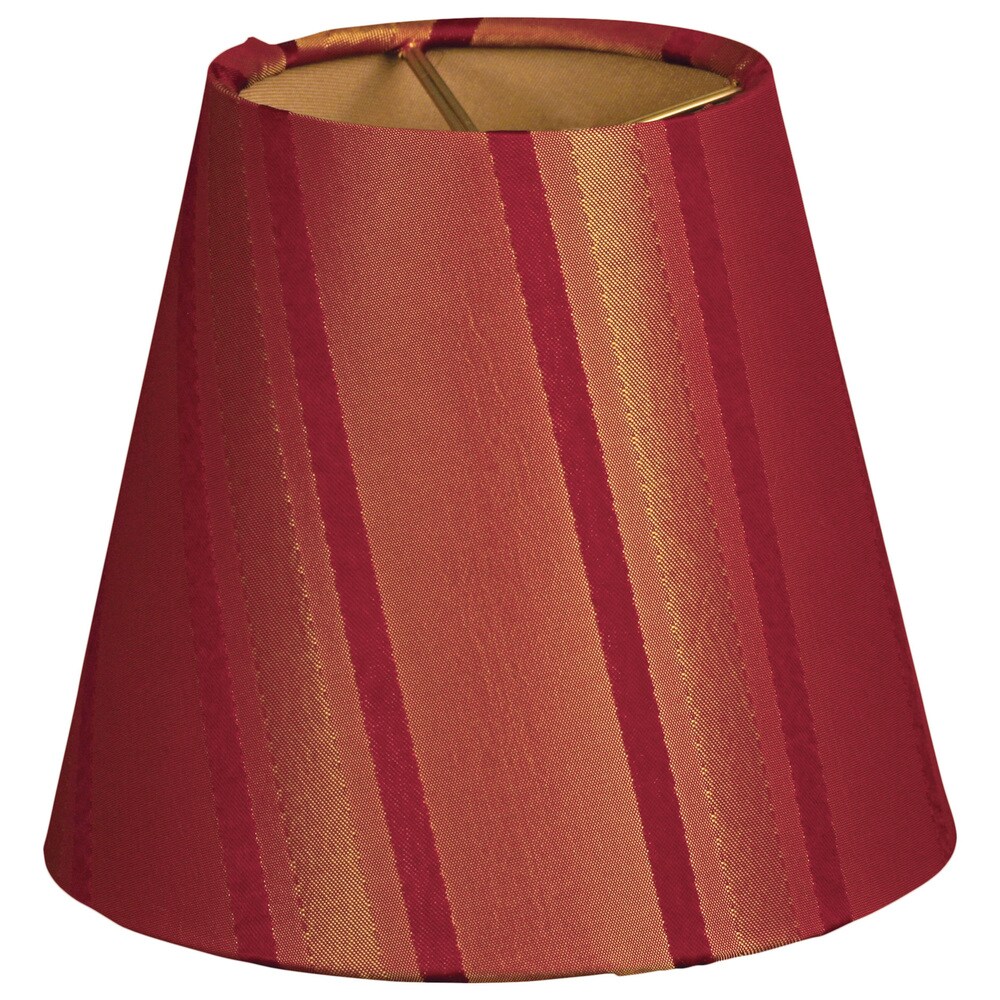 Royal Designs Gold Fabric Chandelier Lampshades (Pack of 6) Royal Designs Gold Fabric Chandelier Lampshades (Pack of 6)