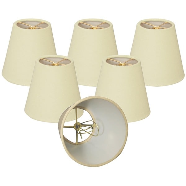 5 inch clip on lamp shades