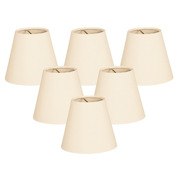 6 inch clip on lamp shade