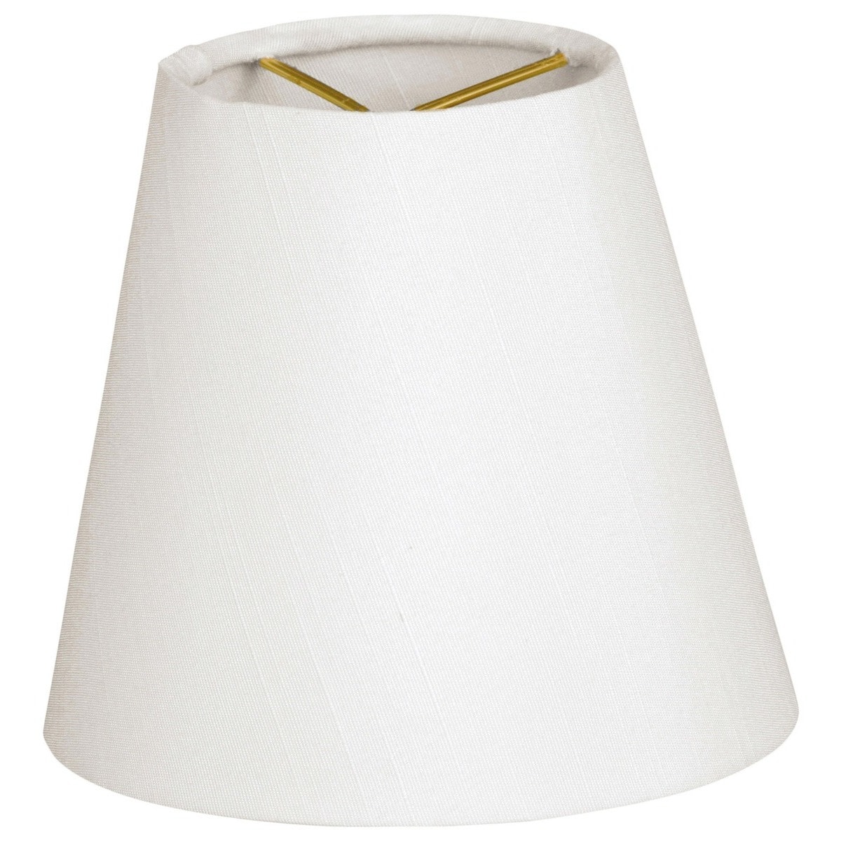 Royal Designs Hardback Empire White 3 X 5 X 4 5 Inch Clip On Chandelier Lamp Shade Set Of 6 On Sale Overstock 15052569