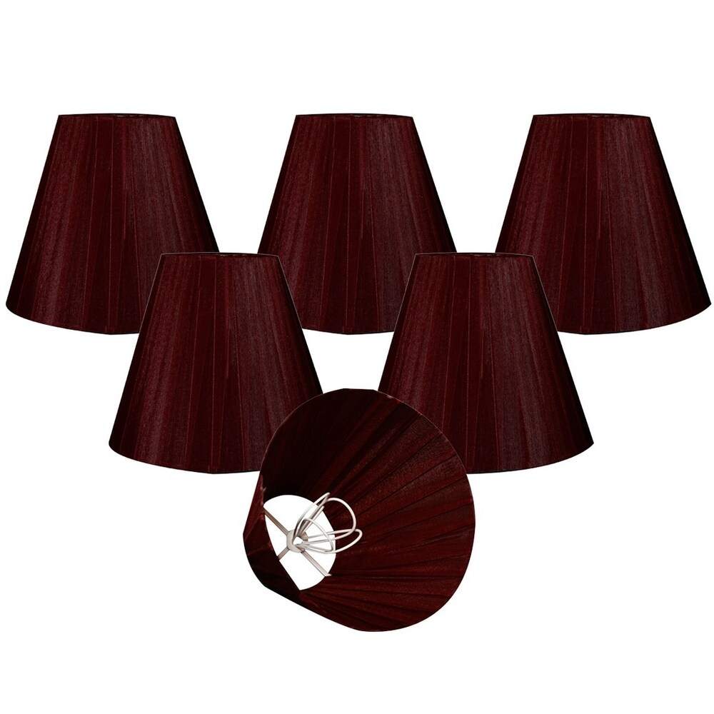 Royal Designs Blue Modified Bell Chandelier Lamp Shades, 3 Royal Designs Blue Modified Bell Chandelier Lamp Shades, 3