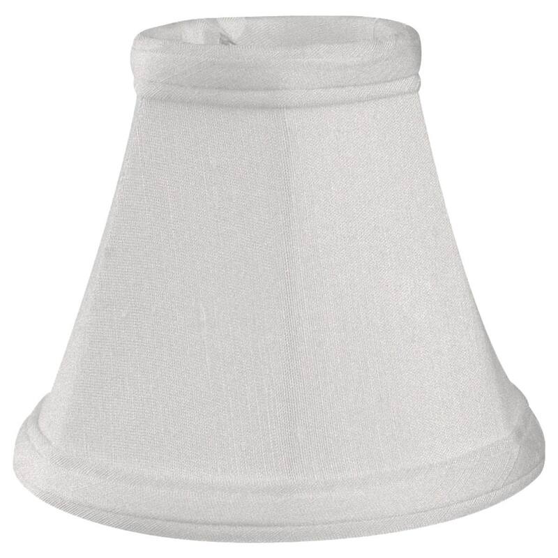 Royal Designs White Empire Chandelier Lamp Shade, 2.5" x 5" x 4.25