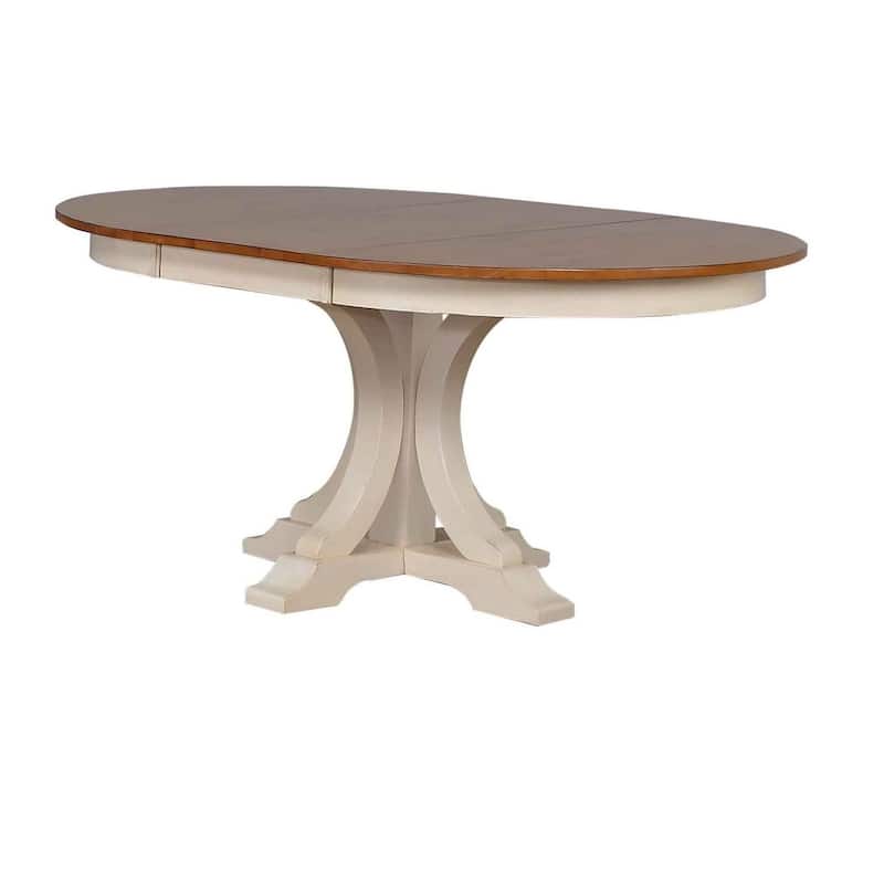 Round Art Deco Dining Table - N/A