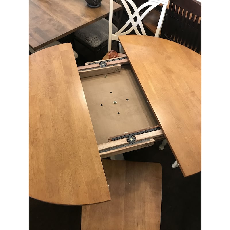 Round Art Deco Dining Table - N/A