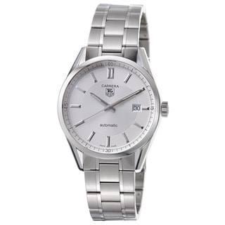 Tag Heuer Carrera Men's WV211A.BA0787 Silvertone Automatic Watch Tag Heuer Men's Tag Heuer Watches