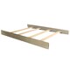 preview thumbnail 2 of 0, Evolur Convertible Crib Wooden Full Size Bed Rail