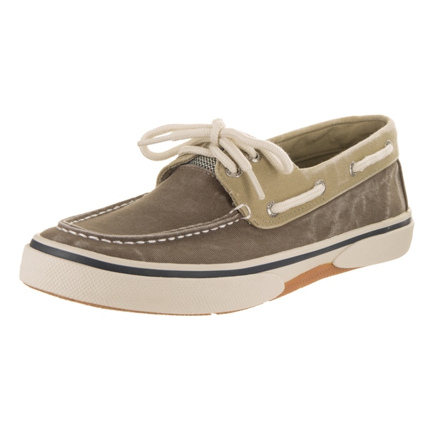 sperry topsiders men's canvas boat shoes