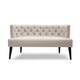 preview thumbnail 10 of 27, Celine Performance Fabric Tufted Settee Bench by Jennifer Taylor Home