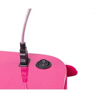 Shop Sofia Sam Lap Desk With Usb Light Pink Overstock 15076780