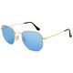 ray ban hexagonal light blue gradient