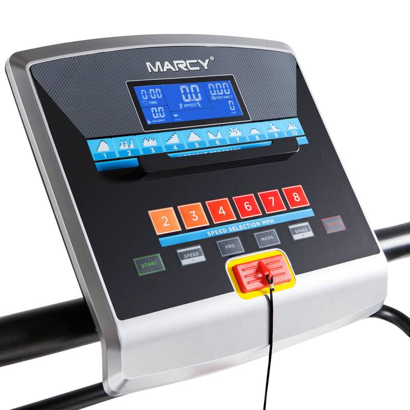 Marcy Easy Folding Motorized Treadmill / Pre Assembled Electric Running Machine
