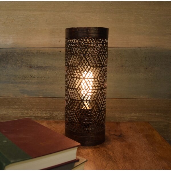 Erno Copper Bronze Uplight Accent Lamp