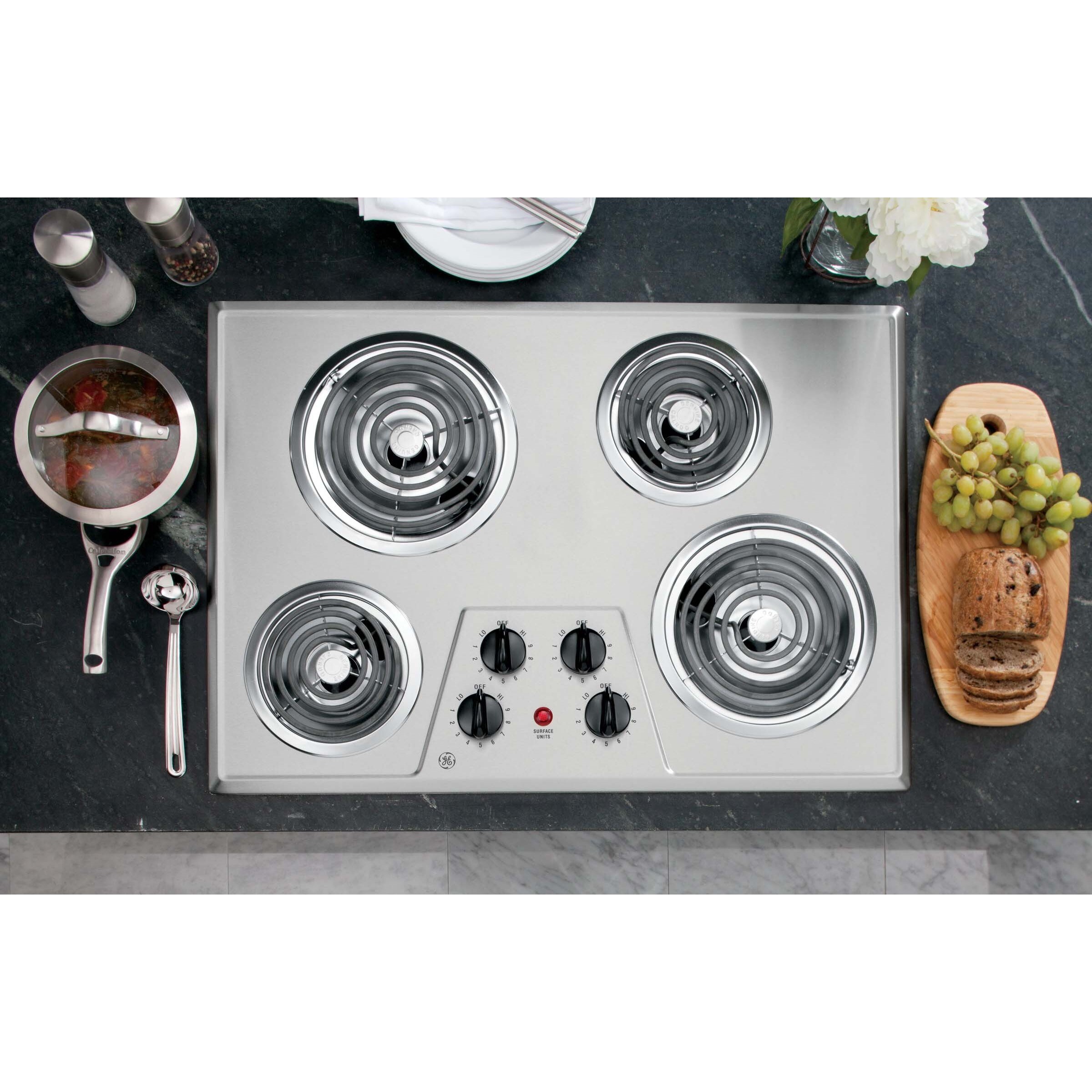 Shop Jp328skss 30 Electric Cooktop Free Shipping Today