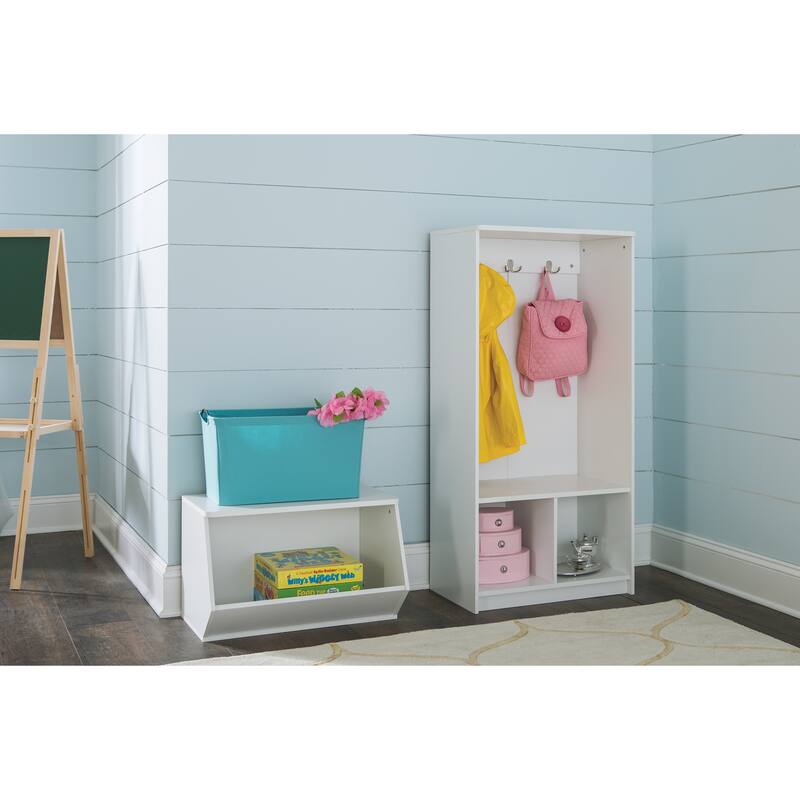 ClosetMaid KidSpace White Two Tier Storage Locker