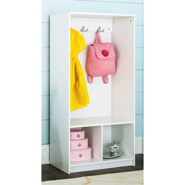 slide 2 of 6, ClosetMaid KidSpace White Two Tier Storage Locker