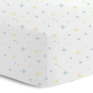 Oliver Gal Signature Collection 'Stars' Printed Crib Sheet