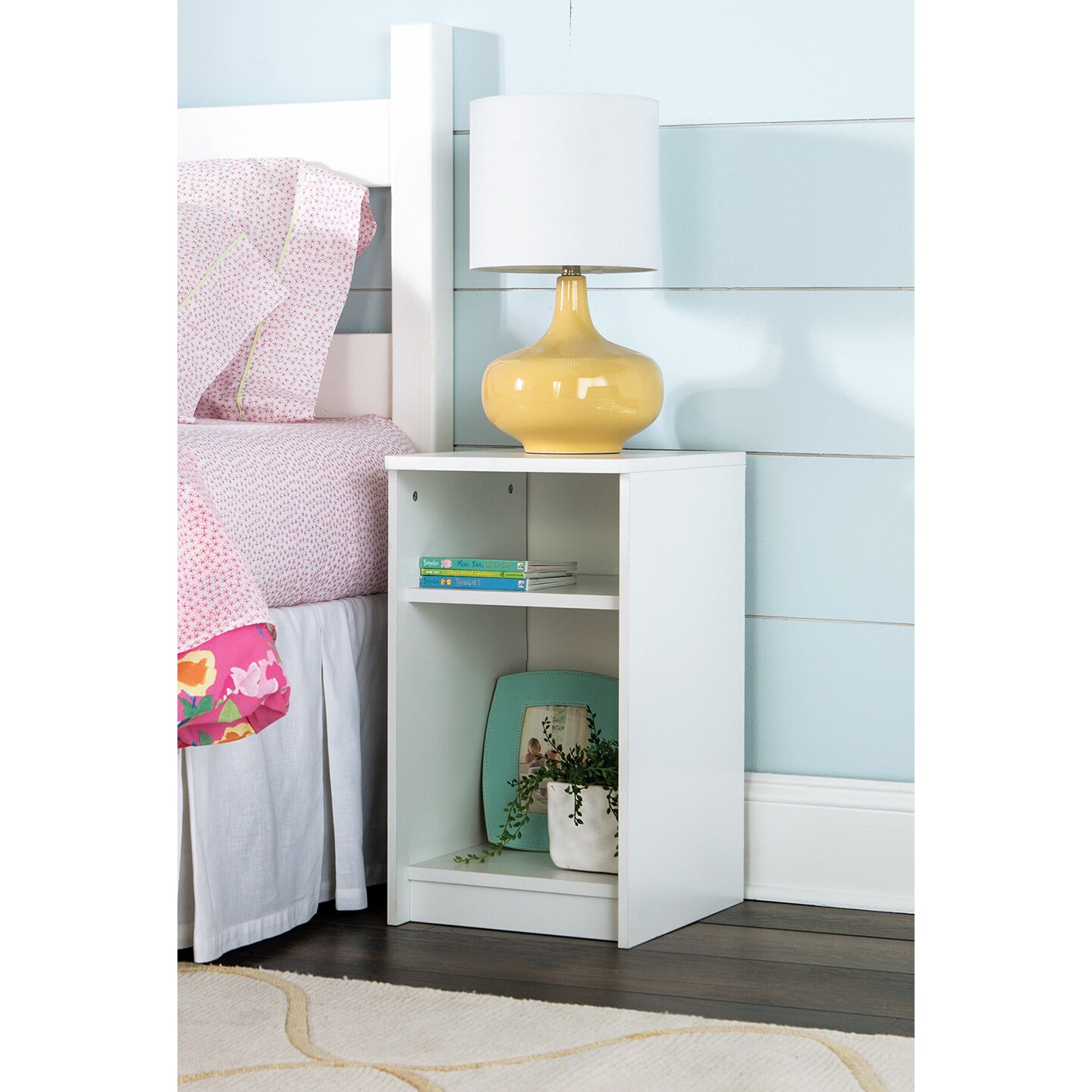 Shop Closetmaid Kidspace White Cubby Storage Table Free Shipping