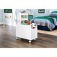 closetmaid kidspace mobile toy chest with wheels