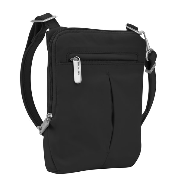 Travelon Anti-Theft Classic Light Slim Mini Crossbody Handbag