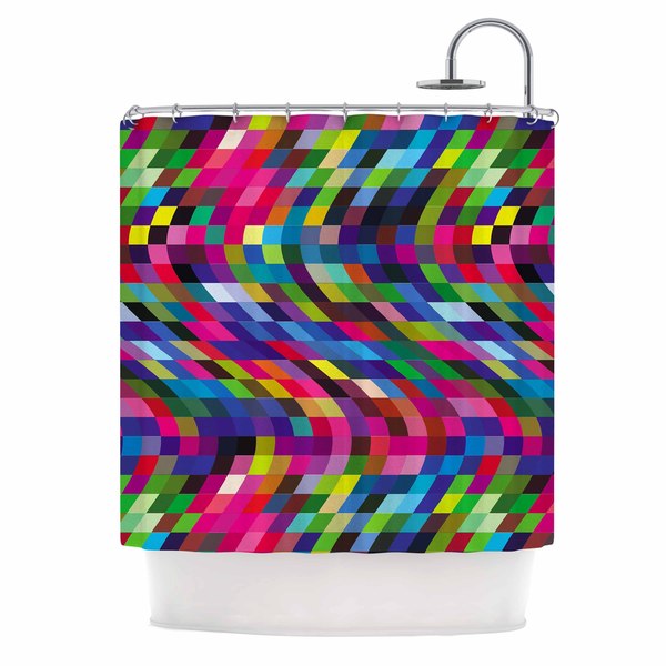 Shop Kess Inhouse Dawid Roc Quot Colorful Geometric Movement 1