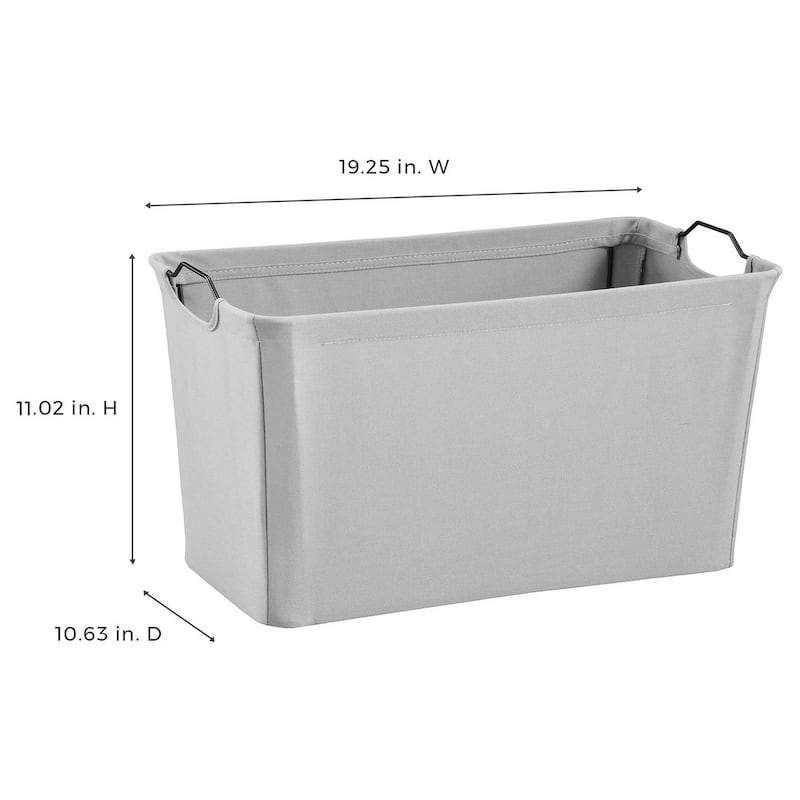 ClosetMaid Wire Frame Wide Fabric Bin