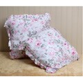 Pink Rosalie Print Decorative Pillows (Set of 2)