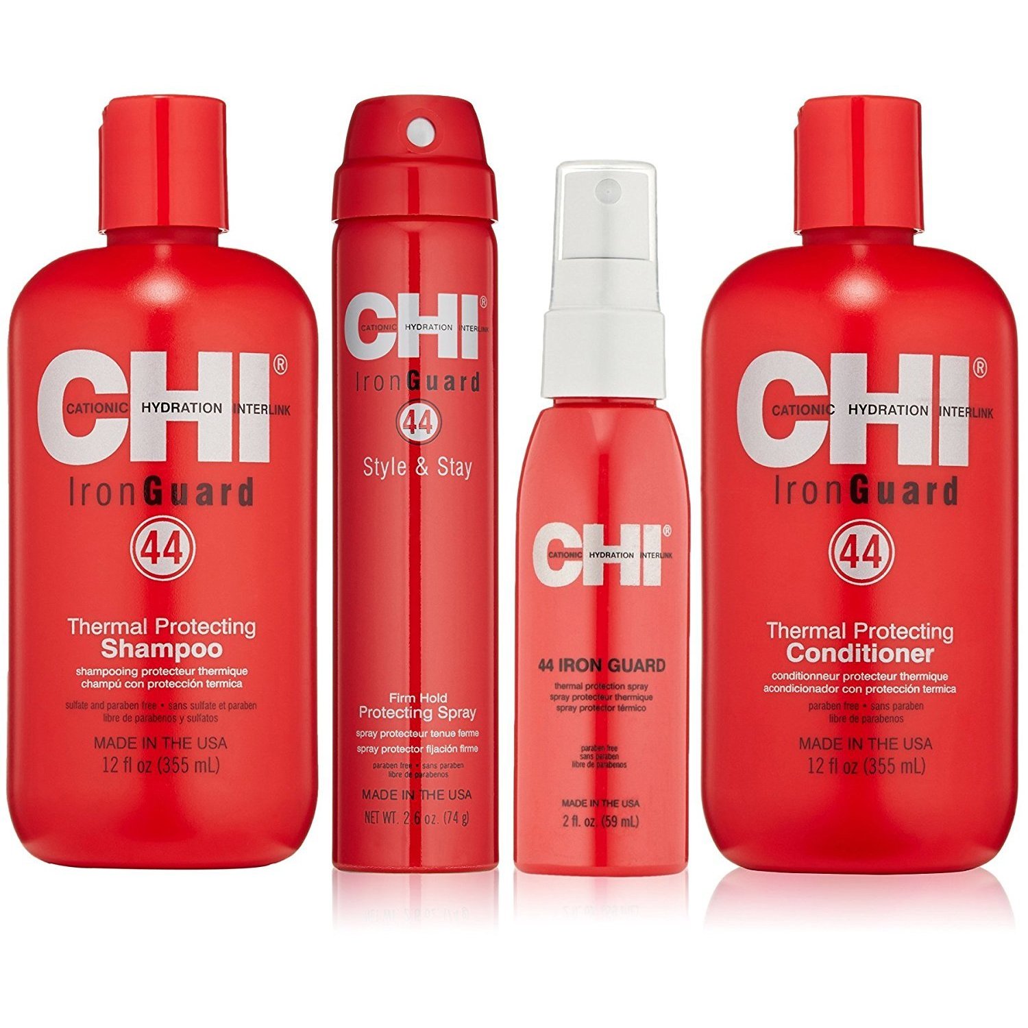 CHI 44 Iron Guard 4-piece Thermal Protect System for Hair