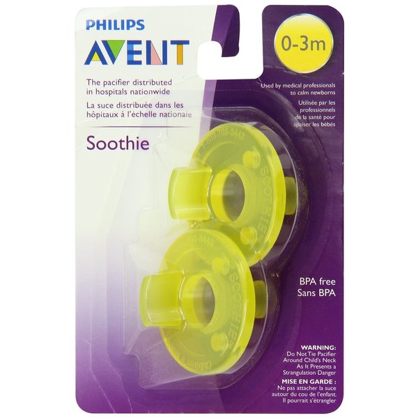 avent yellow soothie