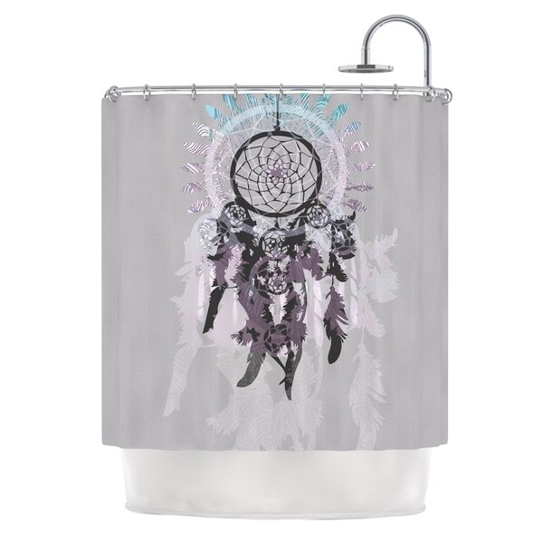 Kess Inhouse Belinda Gilles Daydream Dreamer Gray Purple Shower Kess Inhouse Belinda Gilles Daydream Dreamer Gray Purple Shower Curtain 69x70 Free Shipping Today 15124266