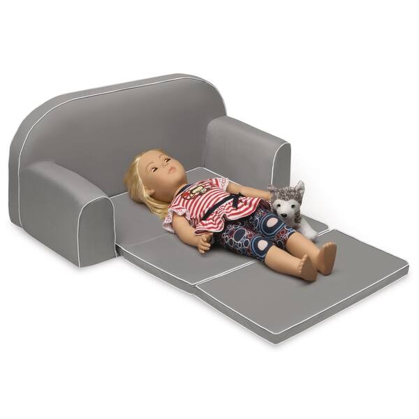 Shop Badger Basket Doll Sofa With Foldout Bed And Pockets Shop Badger Basket Doll Sofa With Foldout Bed And Pockets