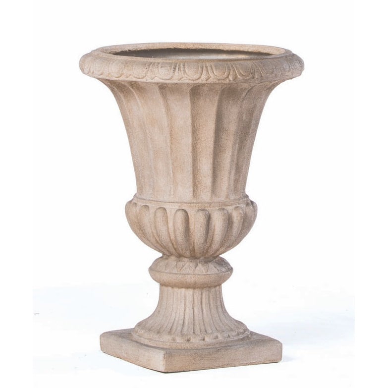 Alfresco Home Loranda Tallow Finish Large Urn