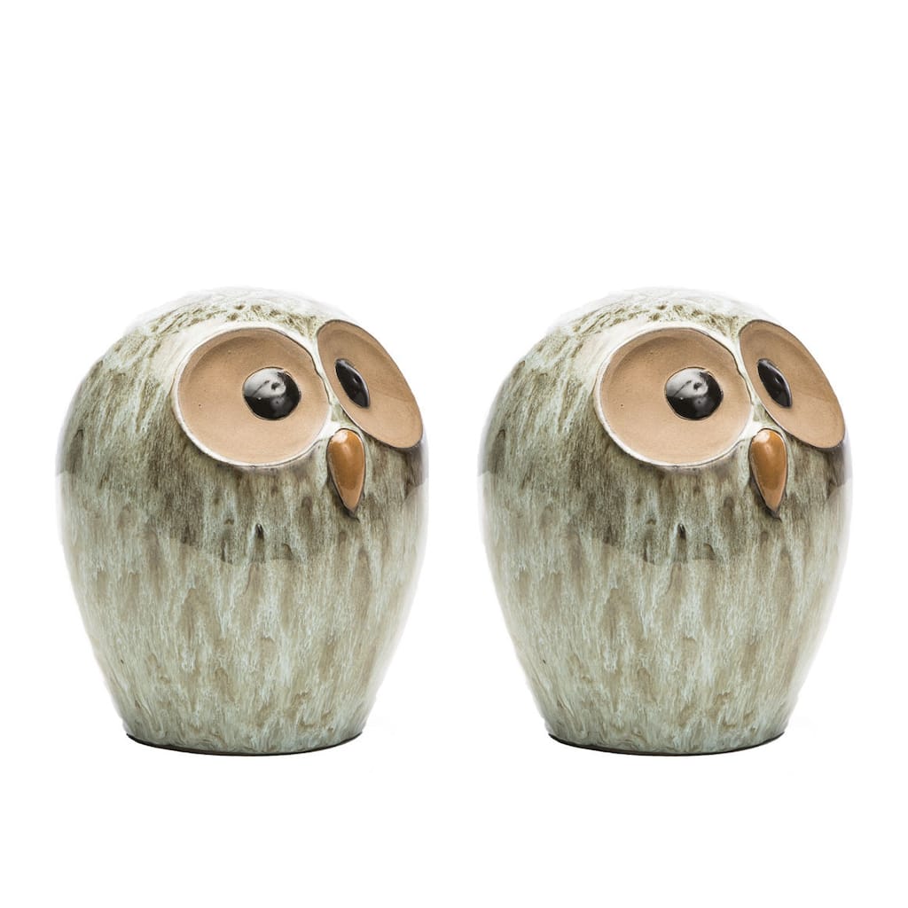 Alfresco Home Medium Ceramic Owl