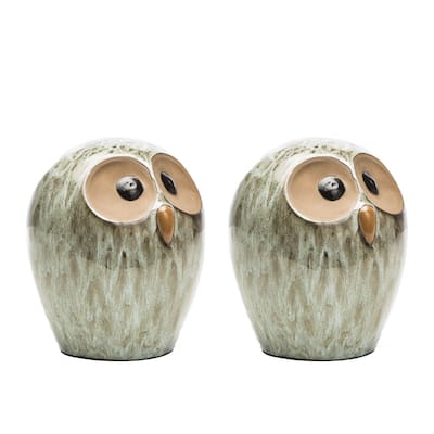 Alfresco Home Medium Ceramic Owl