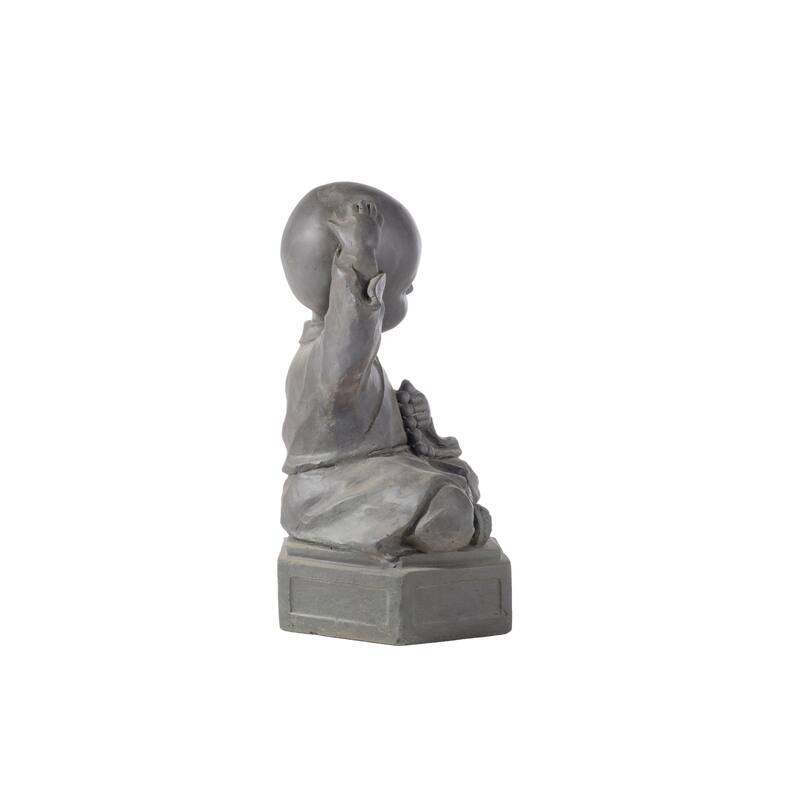 Alfresco Home Dreaming Buddha Garden Statue