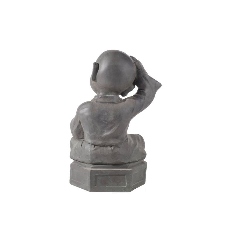 Alfresco Home Dreaming Buddha Garden Statue