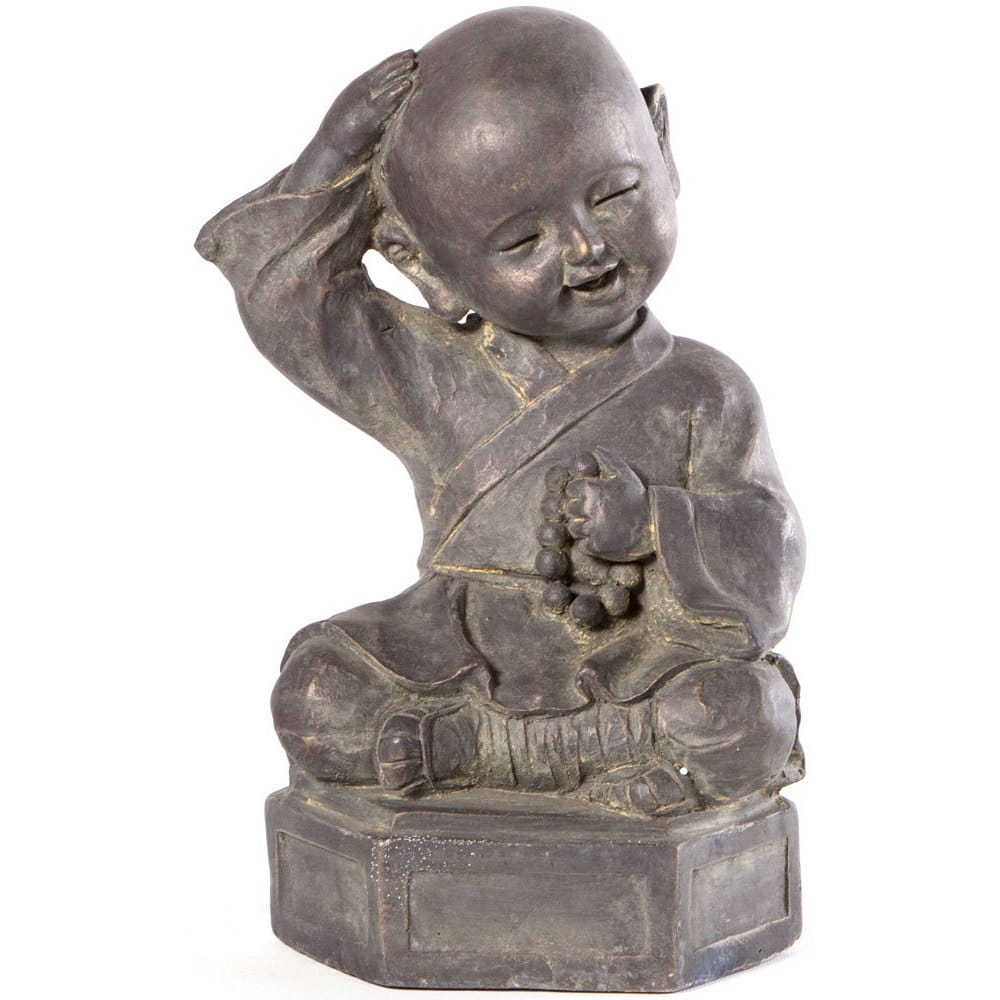 Alfresco Home Dreaming Buddha Garden Statue
